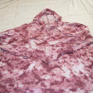 Tie dye lightweight soft hoodie